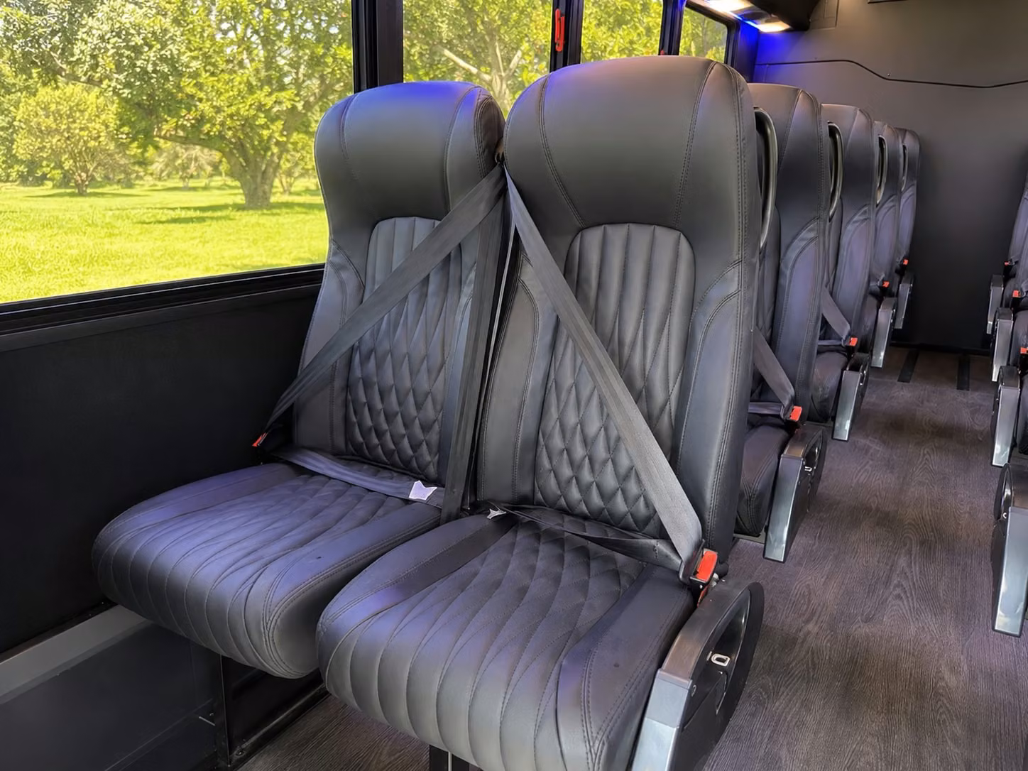 20 passenger minibus inside
