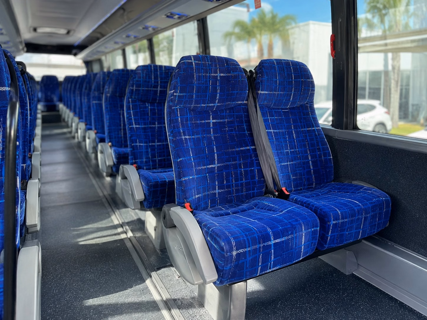 stamford charter bus interior