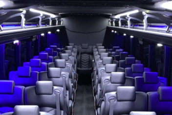 Stamford Charter Bus Interior