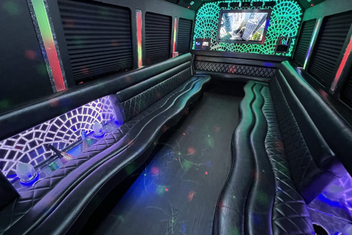 Stamford Limo Bus Interior